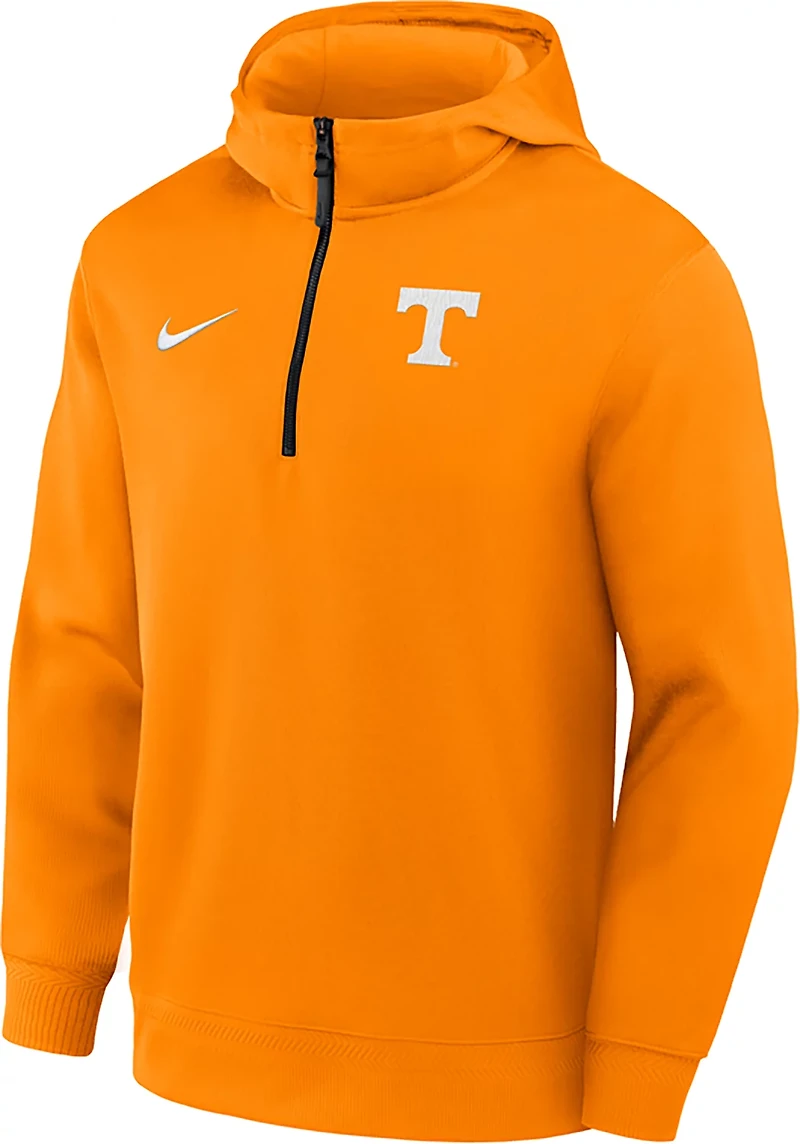 Nike Men's University of Tennessee Primary Logo 1/4-Zip Hoodie