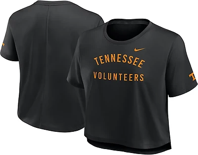 Nike Women's University of Tennessee School Arch DF Crop Graphic T-shirt