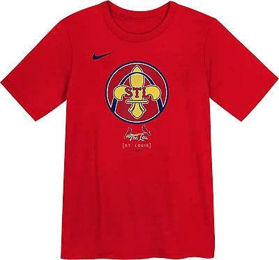 Preschool Nike St Louis Cardinals 2024 City Connect Large Logo T-Shirt