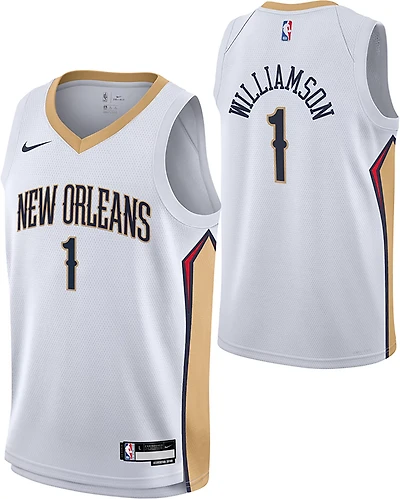 Nike Boys' New Orleans Pelicans Zion Williamson Association Swingman Jersey