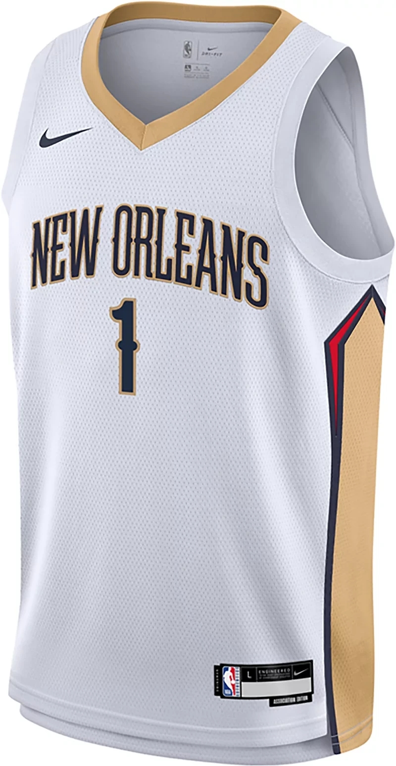 Nike Boys' New Orleans Pelicans Zion Williamson Association Swingman Jersey
