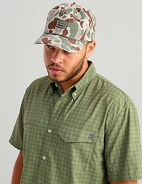 Huk Men's Tide Point Printed Short Sleeve Shirt