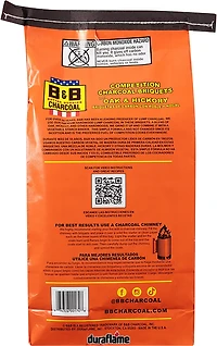 B&B Oak and Hickory 17.6 lb. Charcoal Briquets
