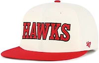 '47 Adults' Atlanta Hawks Off Hand Captain Cap