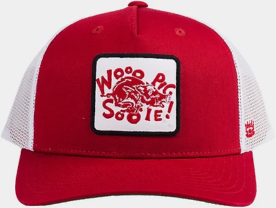 Homefield University of Arkansas Vault Wooo Pig Sooie Patch Trucker Cap