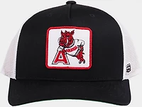 Homefield University of Arkansas Vault Leaning Mascot Patch Trucker Cap
