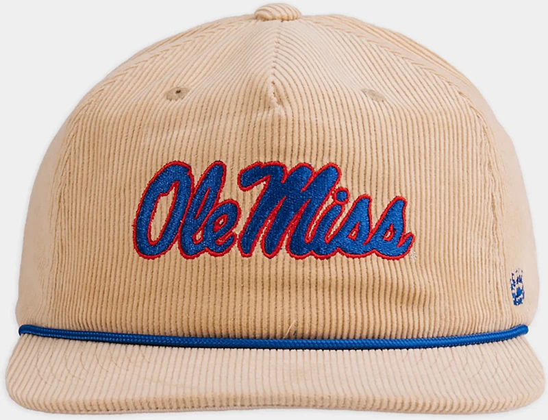 Homefield University of Mississippi Script Rope Unstructured Cap