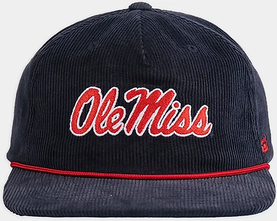 Homefield University of Mississippi Script Rope Unstructured Cap