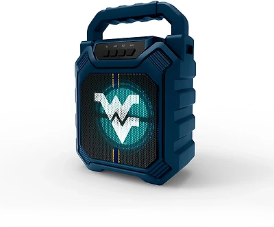 Prime Brands Group West Virginia University Shockbox XL V3 LED Colored Wireless Speaker