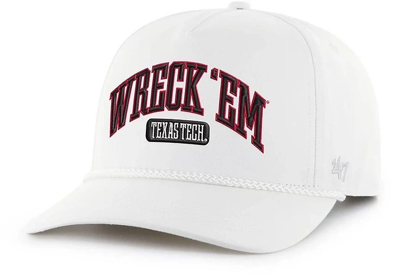 '47 Adults' Texas Tech Red Raiders Wreck 'Em Local Hitch Cap