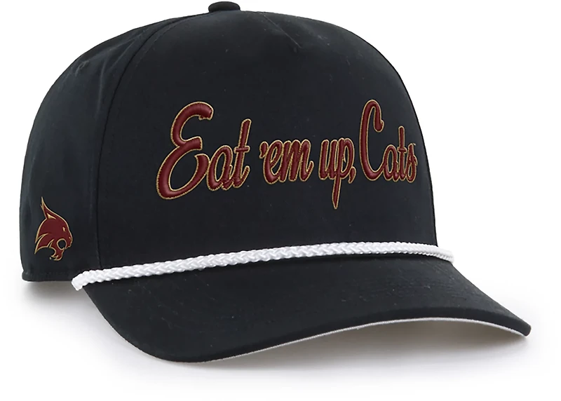 '47 Texas State University Eat Em Up Script Overhand Hitch Cap