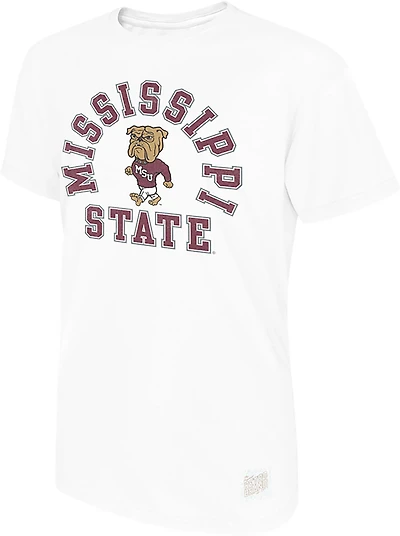 Retro Brand Men’s Mississippi State University Round Vault Mascot T-shirt