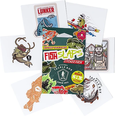 Mystery Tackle Box Fish Slaps Decal Kit