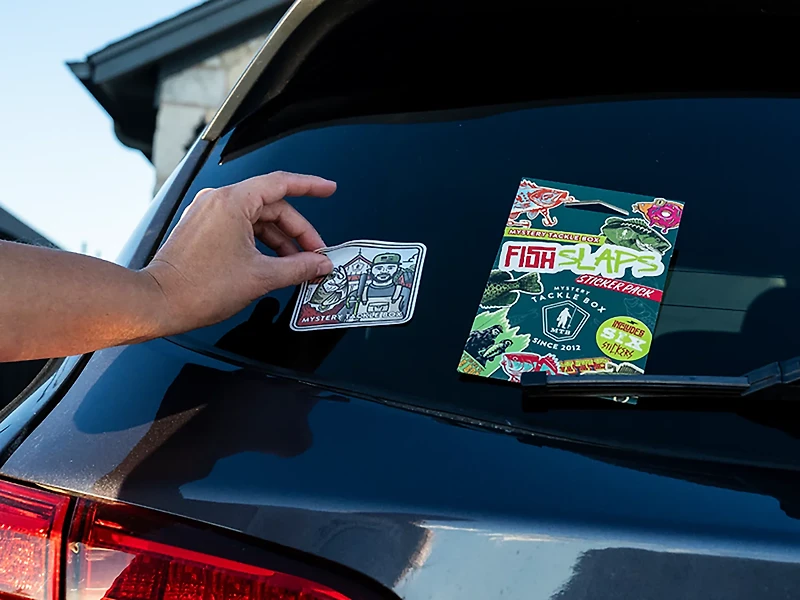 Mystery Tackle Box Fish Slaps Decal Kit