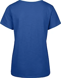'47 Women's Cubs Tried N True Slub Short Sleeve V-Neck T-shirt