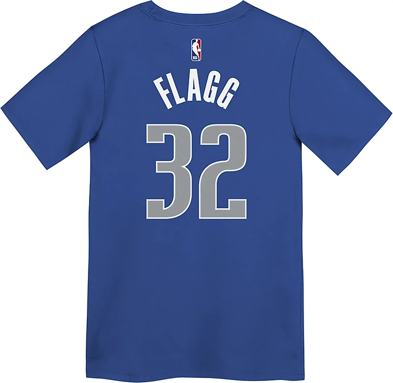 Nike Boys' (4-7) Dallas Mavericks Cooper Flagg Icon Name and Number Short Sleeve T-shirt