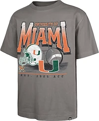 '47 Men's Miami Heat Foundation Short Sleeve T-shirt