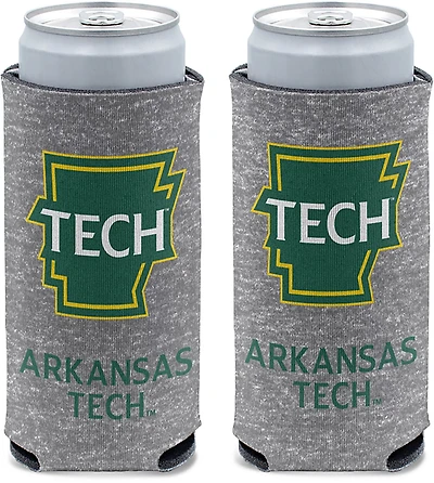 WinCraft Arkansas Tech University Logo Slim Can Cooler