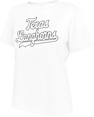 Retro Brand Women’s University of Texas Script Longhorns Boxy T-shirt