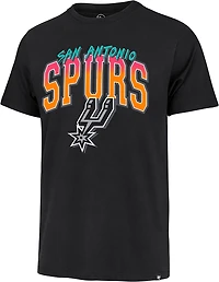 '47 Men's San Antonio Spurs Swish Fade Franklin Short Sleeve T-shirt