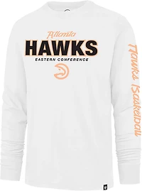 '47 Men's Atlanta Hawks Low Block Franklin Long Sleeve T-shirt