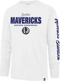 '47 Men's Dallas Mavericks Low Block Franklin Long Sleeve T-shirt