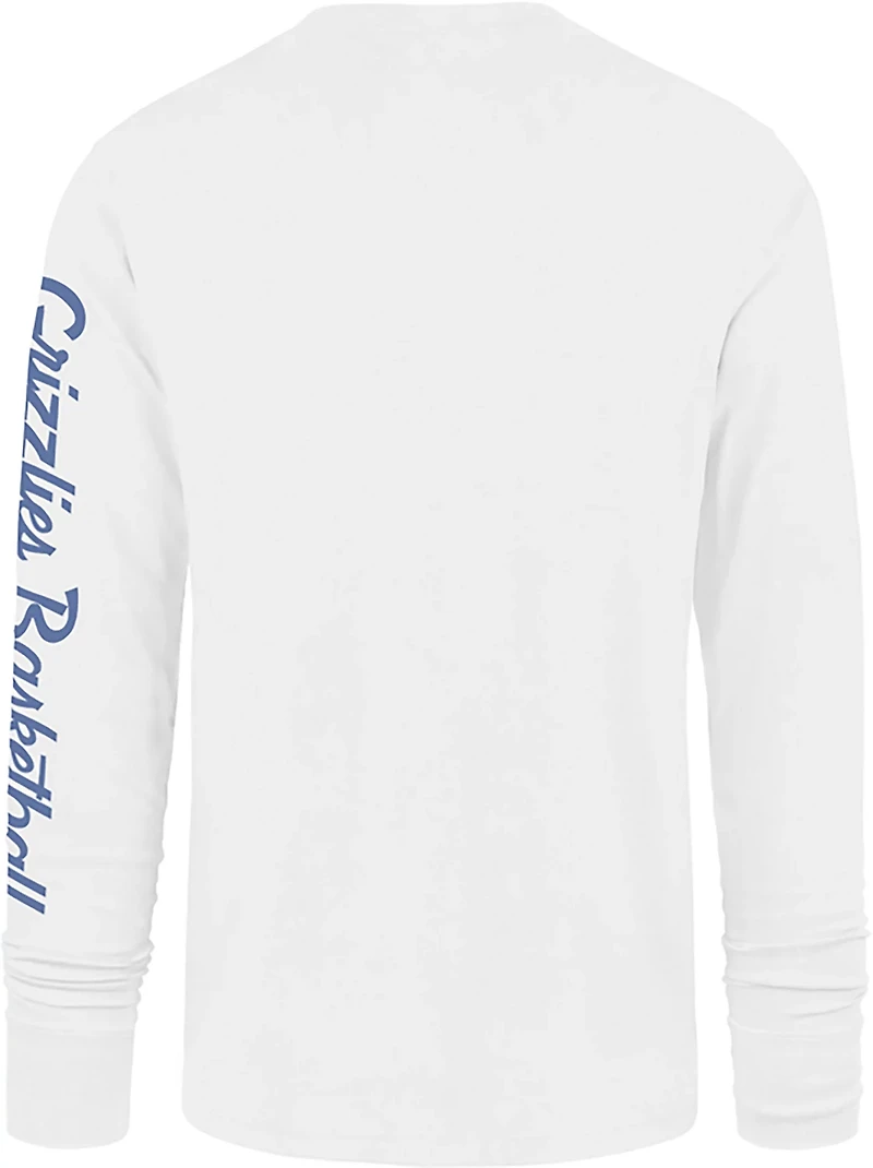 '47 Men's Memphis Grizzlies Low Block Franklin Long Sleeve T-shirt