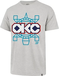 '47 Oklahoma City Thunder Men's Played Up Franklin T-shirt