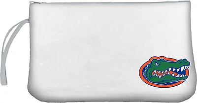 Logo Brands University of Florida Clear Wristlet