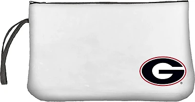 Logo Brands University of Georgia Clear Wristlet