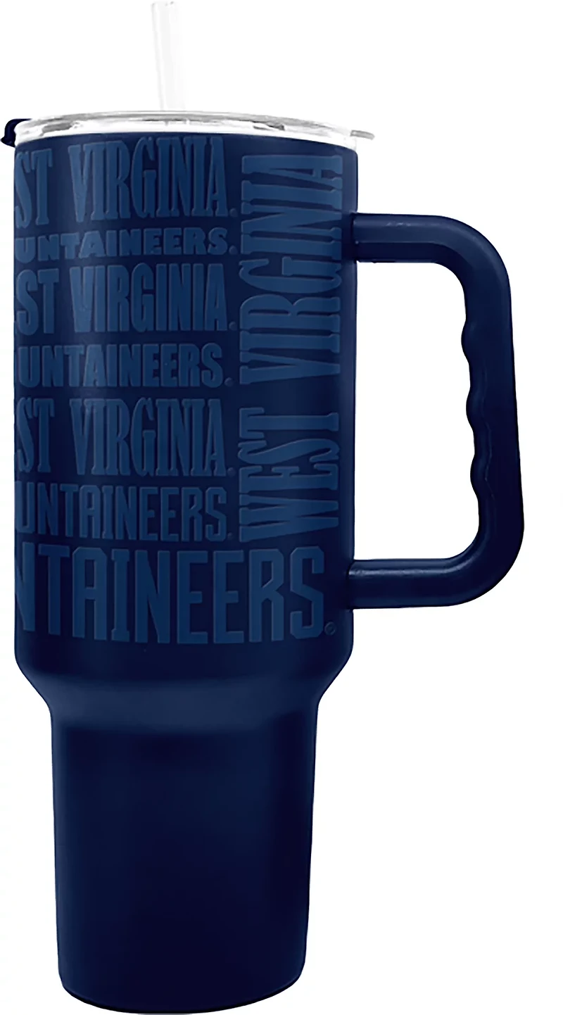 Logo West Virginia Replay 40 oz Tumbler
