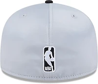 New Era Men’s San Antonio Spurs Satin Black 59FIFTY Cap