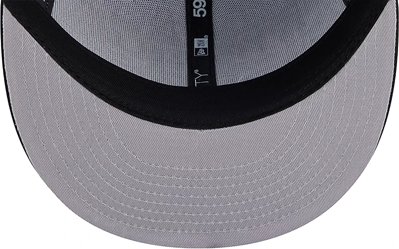 New Era Men’s San Antonio Spurs Satin Black 59FIFTY Cap