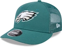 New Era Adults' Philadelphia Eagles Logo Low Profile OTC Trucker Cap