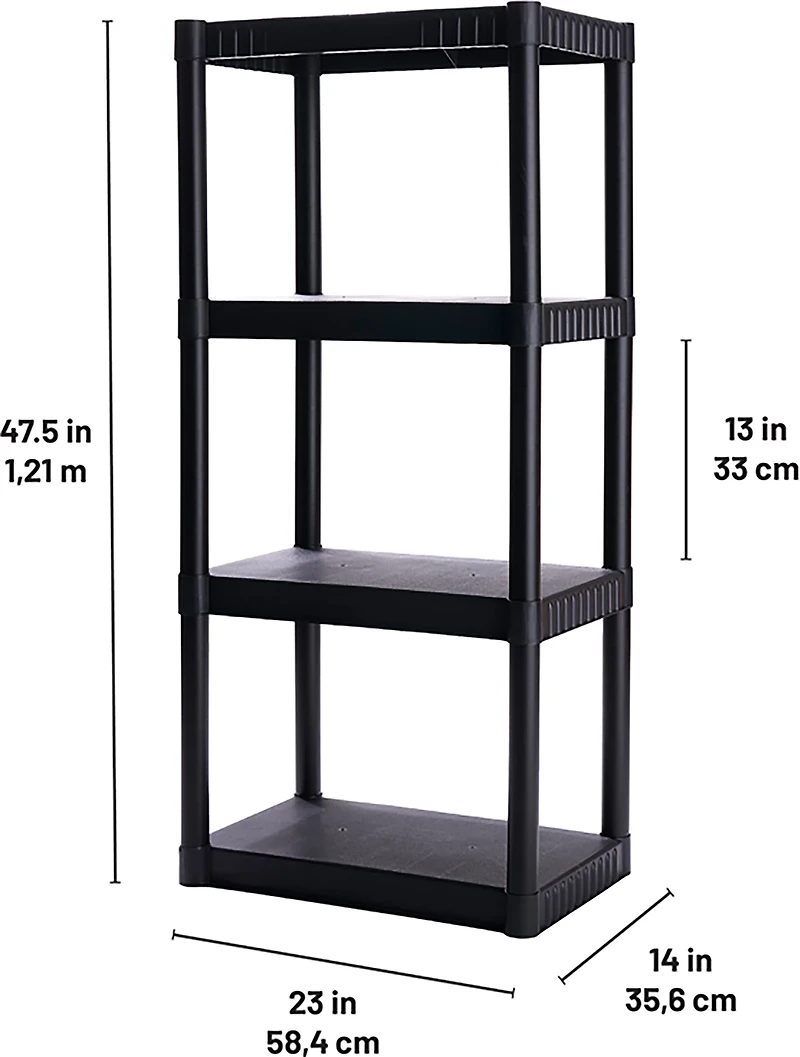 Plano 4 Shelf Standard Duty Storage Unit