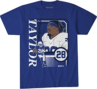 Breaking T Men's Indianapolis Colts Jonathon Taylor Collage Frame T-shirt
