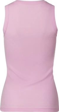 BCG Women's Sign High Neck Solid Rib Tank Top