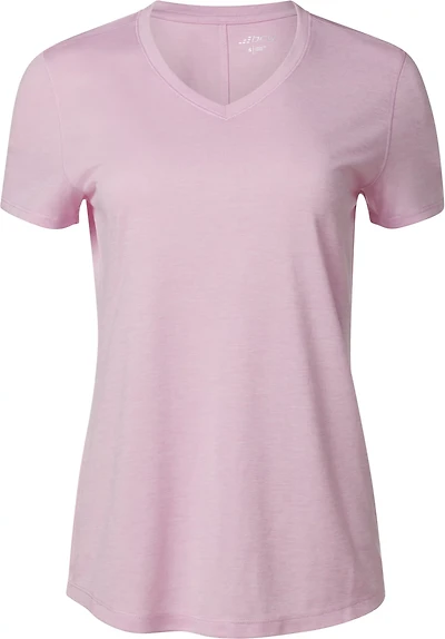 BCG Women's Turbo Melange V-neck T-shirt
