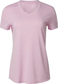 BCG Women's Turbo Melange V-neck T-shirt