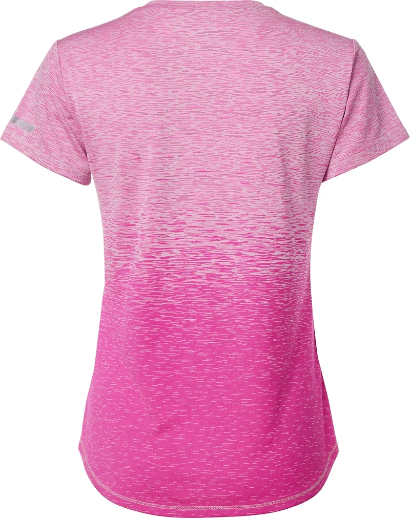 BCG Women's Ombre Crew Short Sleeve T-Shirt