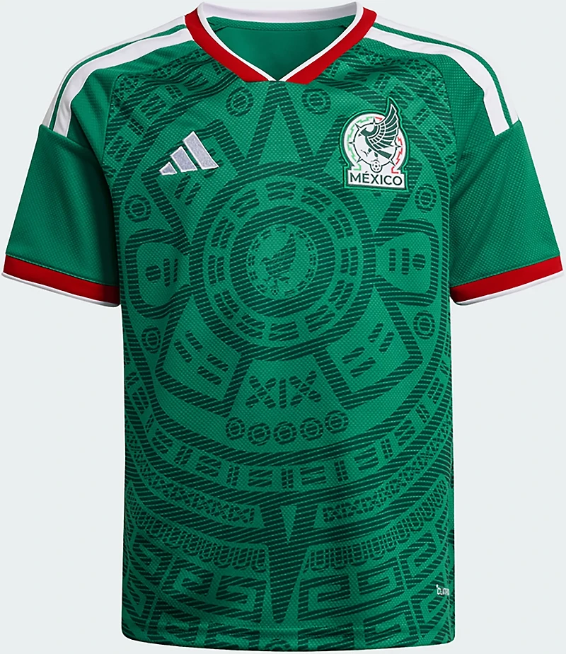 adidas Kids' Mexico World Cup 2026 Home Jersey