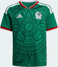 adidas Kids' Mexico World Cup 2026 Home Jersey