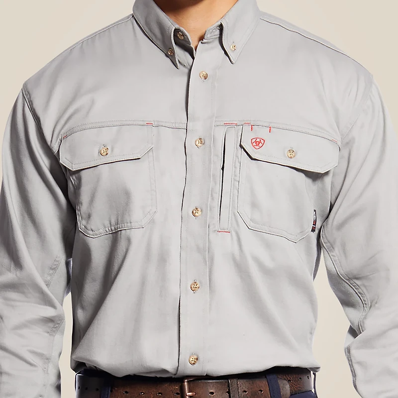 Ariat Men's Flame Resistant Solid Vent Shirt