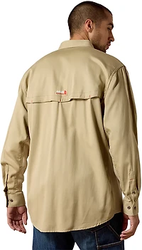 Ariat Men's Flame Resistant Solid Vent Work Shirt