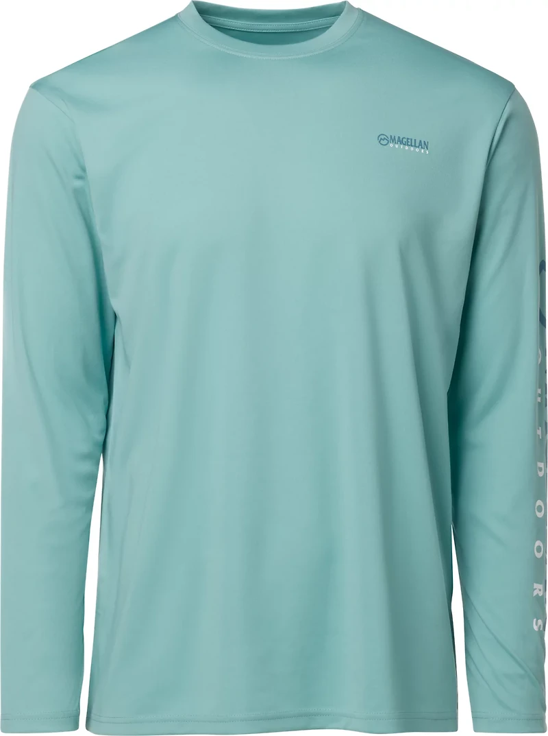 Magellan Outdoors Men's Casting Crew Core Graphic Long Sleeve T-shirt