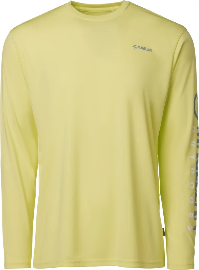 Magellan Outdoors Men's Casting Crew Core Graphic Long Sleeve T-shirt