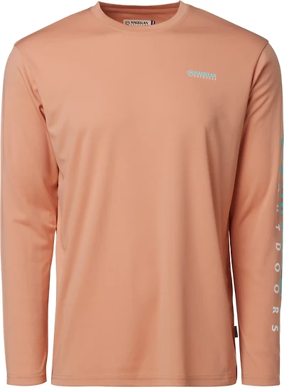 Magellan Outdoors Men's Casting Crew Core Graphic Long Sleeve T-shirt