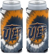 WinCraft UT El Paso Tie Dye Slim Can Cooler