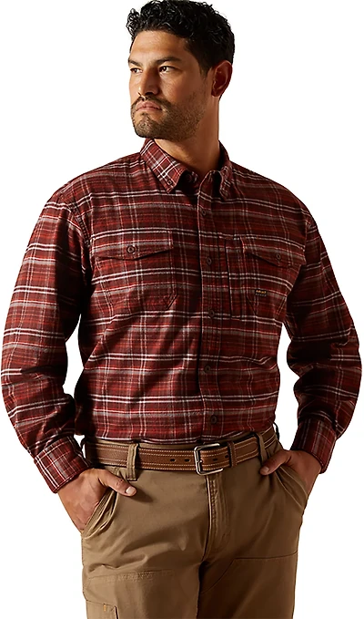 Ariat Men's Rebar Flannel DuraStretch Work Shirt