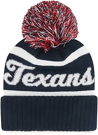 47 Texans Spirited Cuff Knit Beanie